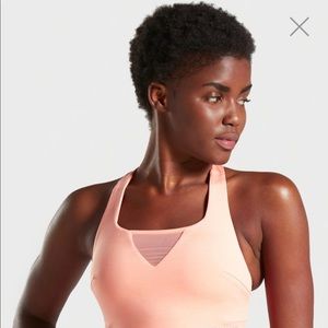 Gymshark Move Sports Bra Peach Small